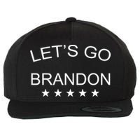 Let's Go Brandon Funny Joe Biden Wool Snapback Cap