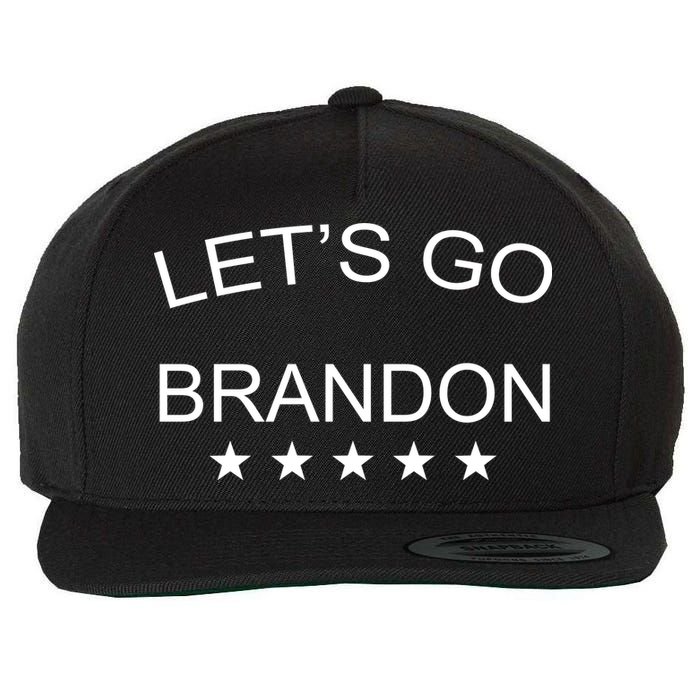 Let's Go Brandon Funny Joe Biden Wool Snapback Cap