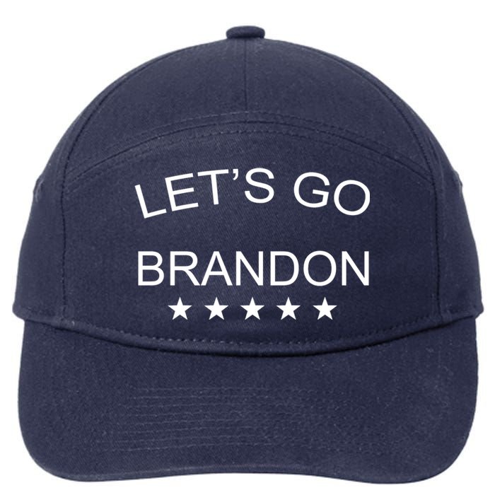 Let's Go Brandon Funny Joe Biden 7-Panel Snapback Hat