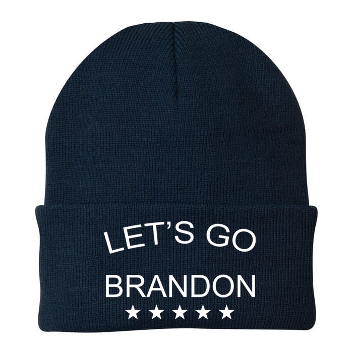 Let's Go Brandon Funny Joe Biden Knit Cap Winter Beanie