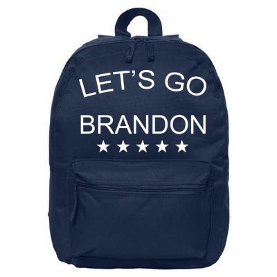 Let's Go Brandon Funny Joe Biden 16 in Basic Backpack