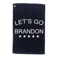 Let's Go Brandon Funny Joe Biden Golf Towel