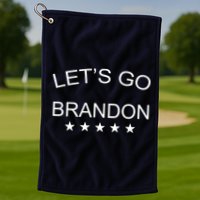 Let's Go Brandon Funny Joe Biden Golf Towel