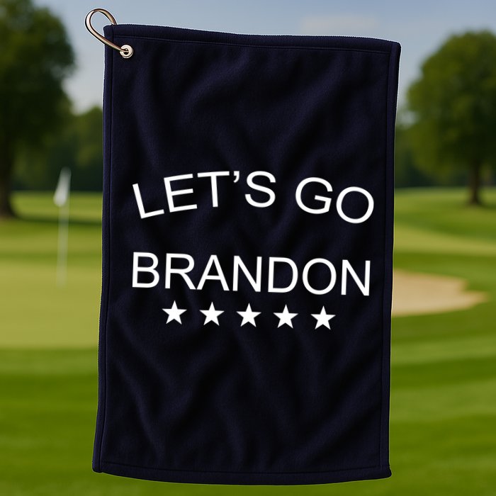 Let's Go Brandon Funny Joe Biden Golf Towel