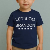 Let's Go Brandon Funny Joe Biden Toddler T-Shirt