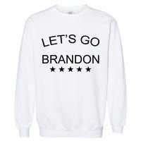 Let's Go Brandon Funny Joe Biden Garment-Dyed Sweatshirt