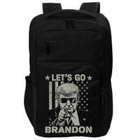 LetS Go Braden Brandon Us Flag Funny Trendy Sarcastic Impact Tech Backpack