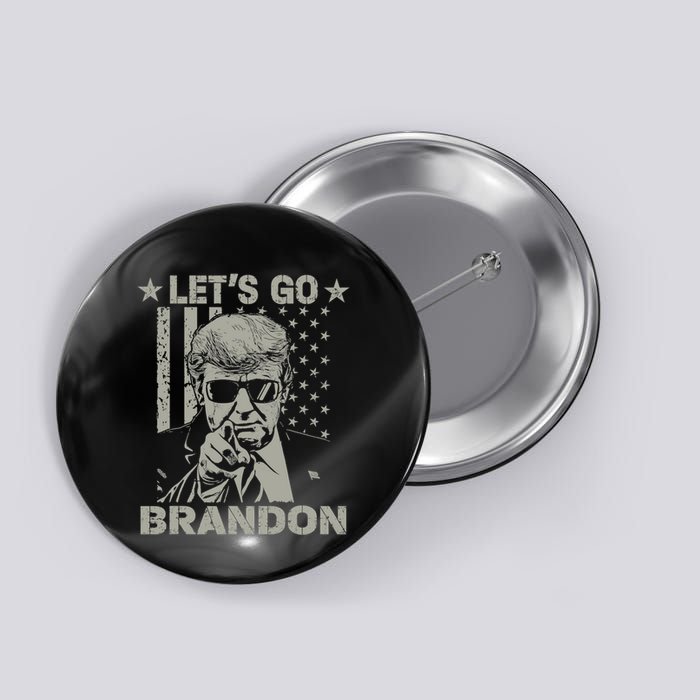 LetS Go Braden Brandon Us Flag Funny Trendy Sarcastic Button