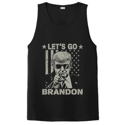 LetS Go Braden Brandon Us Flag Funny Trendy Sarcastic PosiCharge Competitor Tank