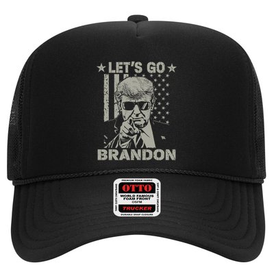 LetS Go Braden Brandon Us Flag Funny Trendy Sarcastic Trucker Hat