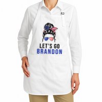 Let's Go Brandon Messy Bun Apron