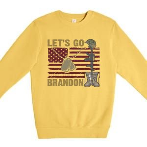 Let's Go Brandon Lets Go Brandon Lets Go Brandon Let's Go Brandon Premium Crewneck Sweatshirt