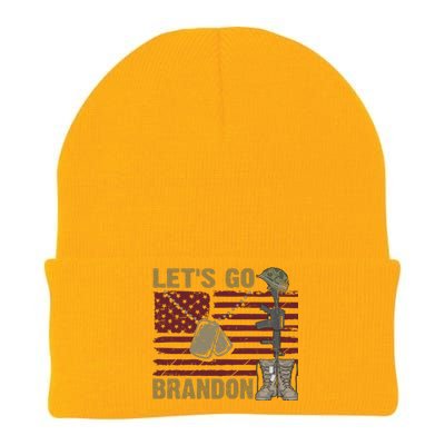 Let's Go Brandon Lets Go Brandon Lets Go Brandon Let's Go Brandon Knit Cap Winter Beanie