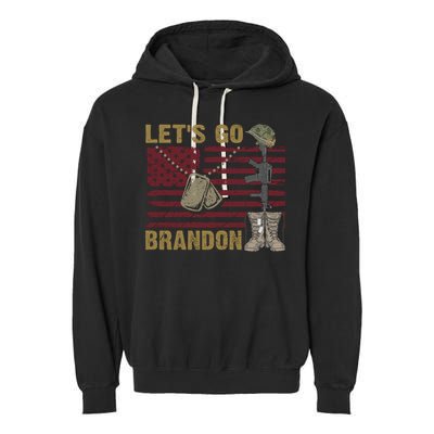 Let's Go Brandon Lets Go Brandon Lets Go Brandon Let's Go Brandon Garment-Dyed Fleece Hoodie