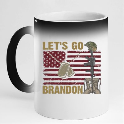 Let's Go Brandon Lets Go Brandon Lets Go Brandon Let's Go Brandon 11oz Black Color Changing Mug