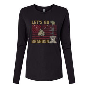 Let's Go Brandon Lets Go Brandon Lets Go Brandon Let's Go Brandon Womens Cotton Relaxed Long Sleeve T-Shirt