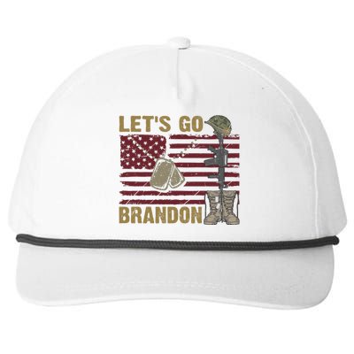 Let's Go Brandon Lets Go Brandon Lets Go Brandon Let's Go Brandon Snapback Five-Panel Rope Hat