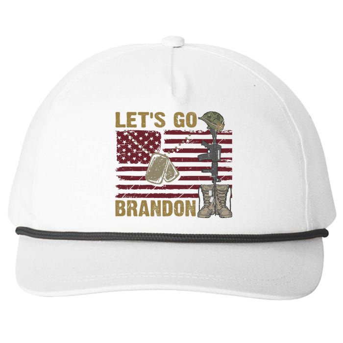 Let's Go Brandon Lets Go Brandon Lets Go Brandon Let's Go Brandon Snapback Five-Panel Rope Hat