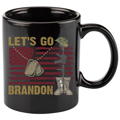Let's Go Brandon Lets Go Brandon Lets Go Brandon Let's Go Brandon 11oz C Handle Ceramic Mug