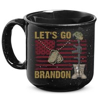 Let's Go Brandon Lets Go Brandon Lets Go Brandon Let's Go Brandon 15oz Campfire Ceramic Mug