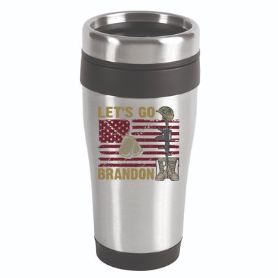 Let's Go Brandon Lets Go Brandon Lets Go Brandon Let's Go Brandon 16oz Travel Tumbler