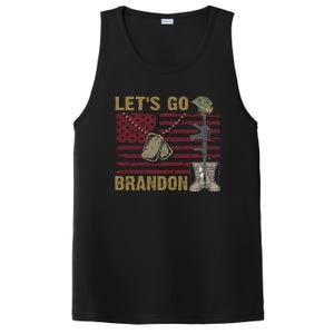 Let's Go Brandon Lets Go Brandon Lets Go Brandon Let's Go Brandon PosiCharge Competitor Tank