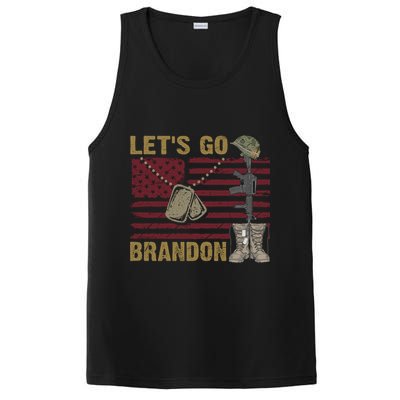 Let's Go Brandon Lets Go Brandon Lets Go Brandon Let's Go Brandon PosiCharge Competitor Tank