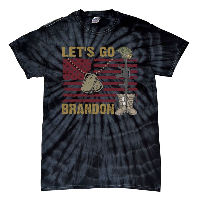 Let's Go Brandon Lets Go Brandon Lets Go Brandon Let's Go Brandon Tie-Dye T-Shirt