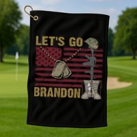 Let's Go Brandon Lets Go Brandon Lets Go Brandon Let's Go Brandon Golf Towel