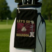 Let's Go Brandon Lets Go Brandon Lets Go Brandon Let's Go Brandon Golf Towel