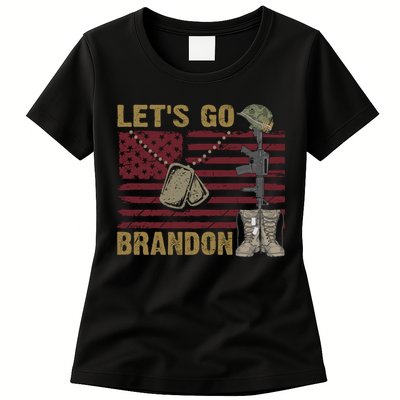 Let's Go Brandon Lets Go Brandon Lets Go Brandon Let's Go Brandon Womens T-Shirt