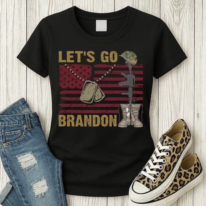 Let's Go Brandon Lets Go Brandon Lets Go Brandon Let's Go Brandon Womens T-Shirt
