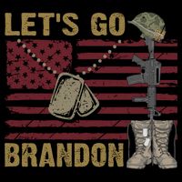 Let's Go Brandon Lets Go Brandon Lets Go Brandon Let's Go Brandon Women's V-Neck T-Shirt