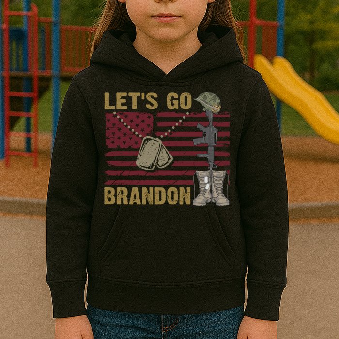Let's Go Brandon Lets Go Brandon Lets Go Brandon Let's Go Brandon Kids Hoodie