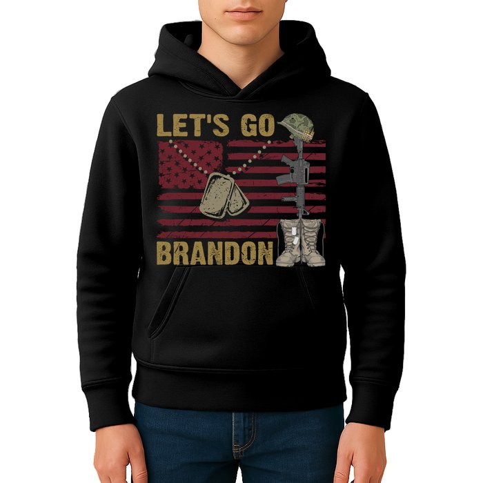 Let's Go Brandon Lets Go Brandon Lets Go Brandon Let's Go Brandon Kids Hoodie