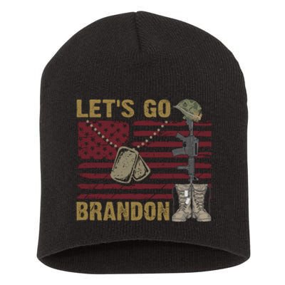 Let's Go Brandon Lets Go Brandon Lets Go Brandon Let's Go Brandon Short Acrylic Beanie