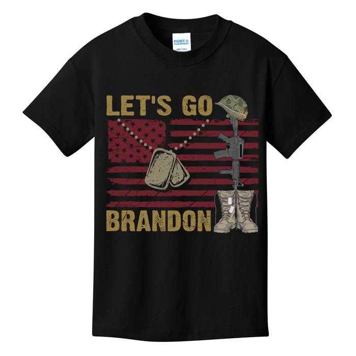 Let's Go Brandon Lets Go Brandon Lets Go Brandon Let's Go Brandon Kids T-Shirt