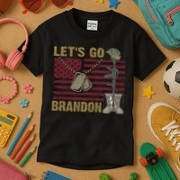 Let's Go Brandon Lets Go Brandon Lets Go Brandon Let's Go Brandon Kids T-Shirt