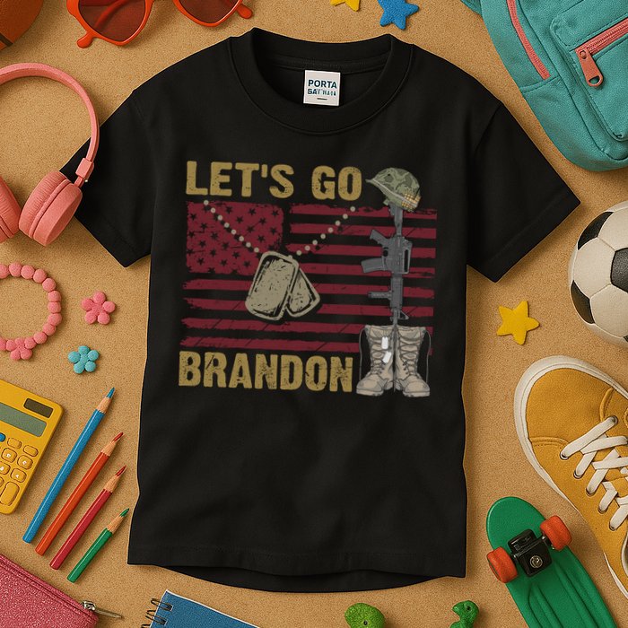 Let's Go Brandon Lets Go Brandon Lets Go Brandon Let's Go Brandon Kids T-Shirt