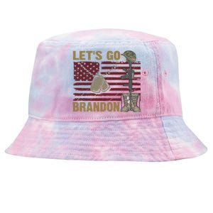 Let's Go Brandon Lets Go Brandon Lets Go Brandon Let's Go Brandon Tie-Dyed Bucket Hat