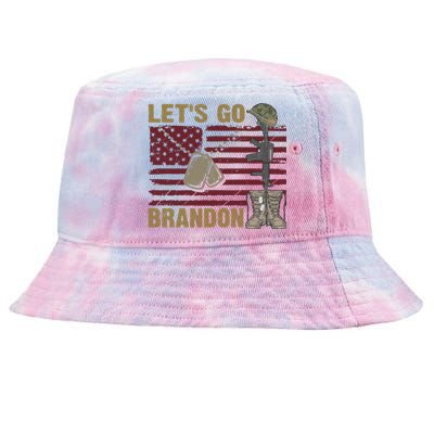 Let's Go Brandon Lets Go Brandon Lets Go Brandon Let's Go Brandon Tie-Dyed Bucket Hat