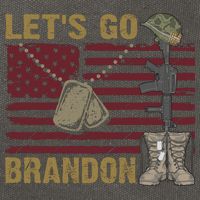 Let's Go Brandon Lets Go Brandon Lets Go Brandon Let's Go Brandon Cotton Canvas Backpack