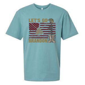 Let's Go Brandon Lets Go Brandon Lets Go Brandon Let's Go Brandon Sueded Cloud Jersey T-Shirt