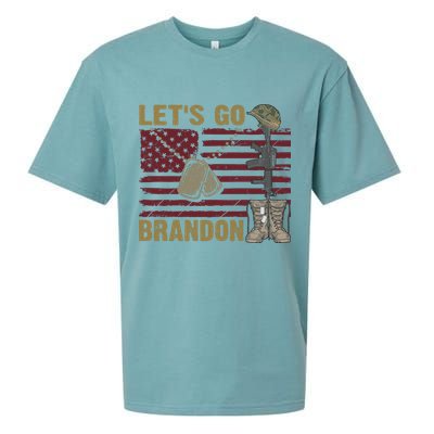 Let's Go Brandon Lets Go Brandon Lets Go Brandon Let's Go Brandon Sueded Cloud Jersey T-Shirt