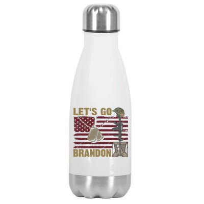 Let's Go Brandon Lets Go Brandon Lets Go Brandon Let's Go Brandon Stainless Steel Insulated Water Bottle