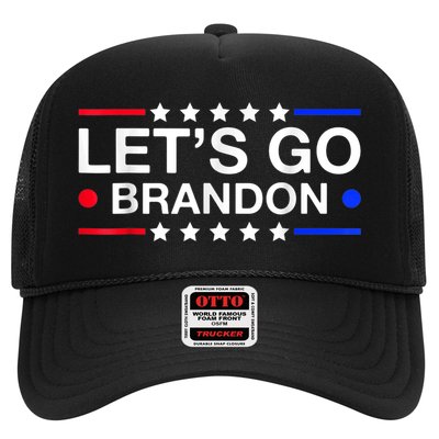 Let's Go Brandon Conservative US Flag Trucker Hat