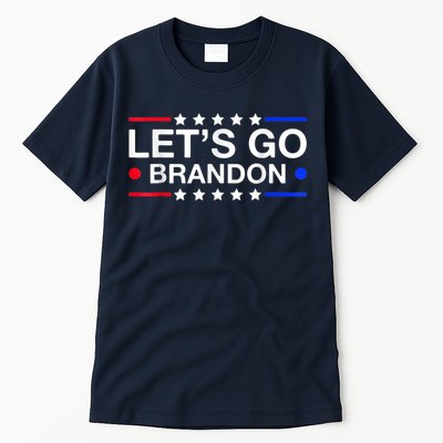 Let's Go Brandon Conservative US Flag Tall T-Shirt