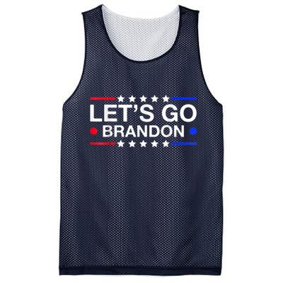 Let's Go Brandon Conservative US Flag Mesh Reversible Basketball Jersey Tank