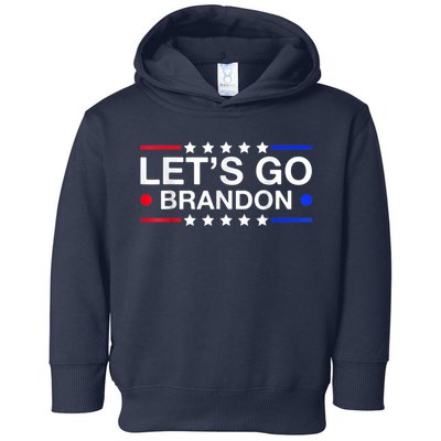 Let's Go Brandon Conservative US Flag Toddler Hoodie