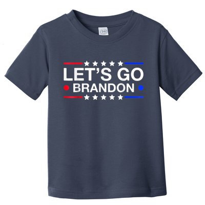 Let's Go Brandon Conservative US Flag Toddler T-Shirt